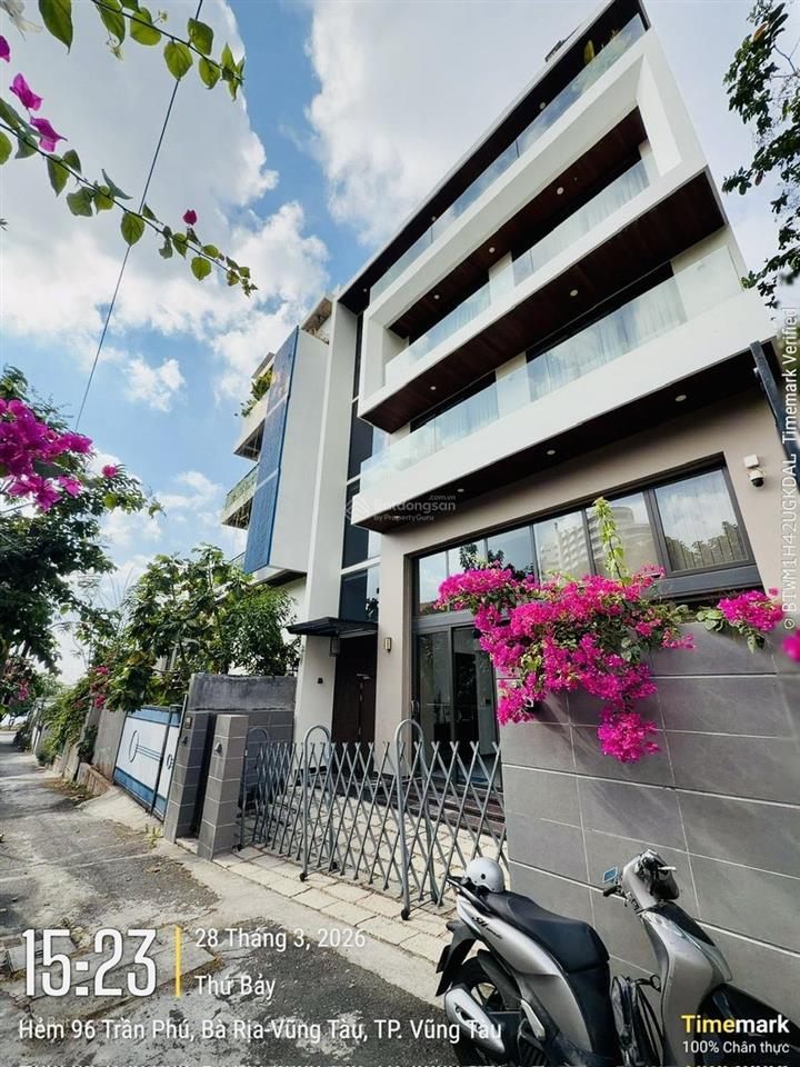 Bán nhà đẹp 5 tầng có thang máy view biển trần phú, p5 vũng tàu vị trí cực đẹp vào gần giá 16 tỷ tl