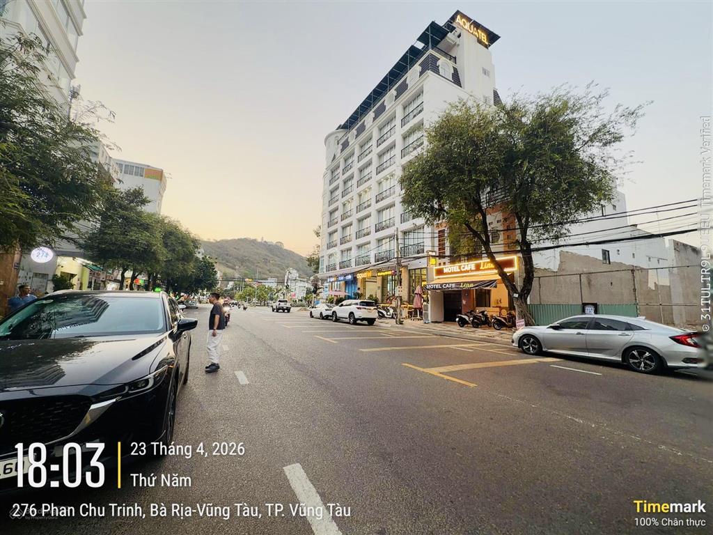 Bán nhà mặt tiền phan chu trinh đi bộ ra biển 200m. sát bờ hồ siêu hiếm. 176m2(7,3x25) giá 37 tỷ tl