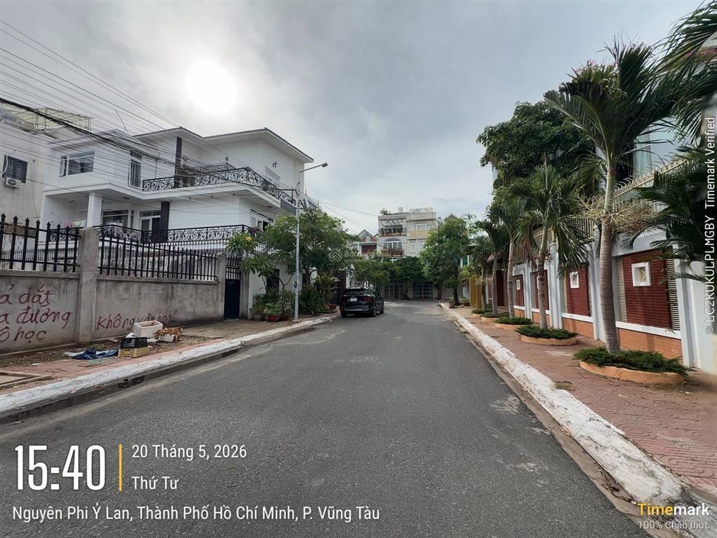 Bán biệt thự mặt tiền đường văn cao, phường 2, vũng tàu, 211m2 (10x21m), giá 18,5 tỷ