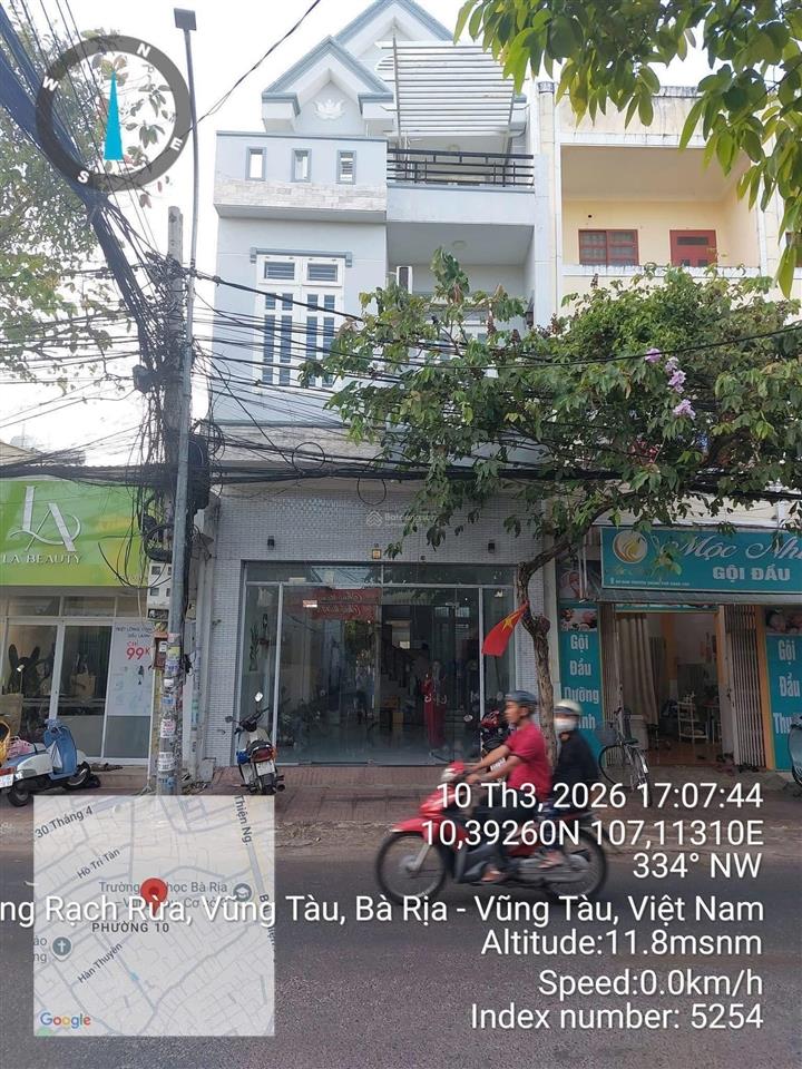 Bán nhà 3 tầng mặt tiền hàn thuyên tp. vũng tàu vị trí cực đẹp giá 6,8 tỷ tl