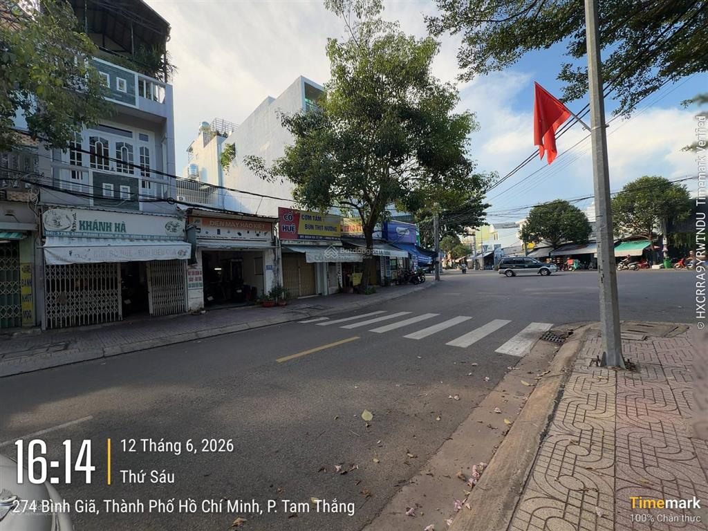 Bán nhà mặt tiền đường chu mạnh trinh, phường 8, vũng tàu, 82m2, giá 8 tỷ bớt lộc
