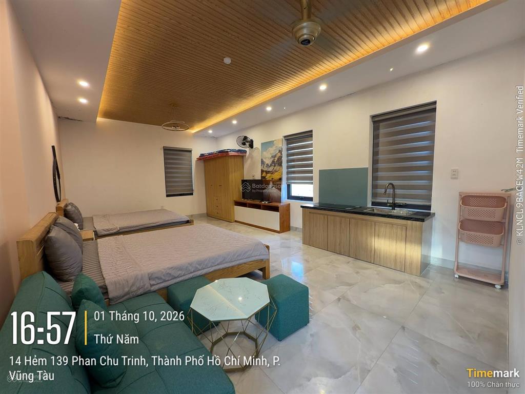 Bán homestay đi bộ ra bãi tắm thùy vân vũng tàu 7pn full nội thất giá 10,5 tỷ tl