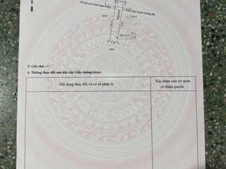 Chính chủ gởi bán lô đất mặt tiền trần đại nghĩa kp nội hóa p. đông hòa .hcm