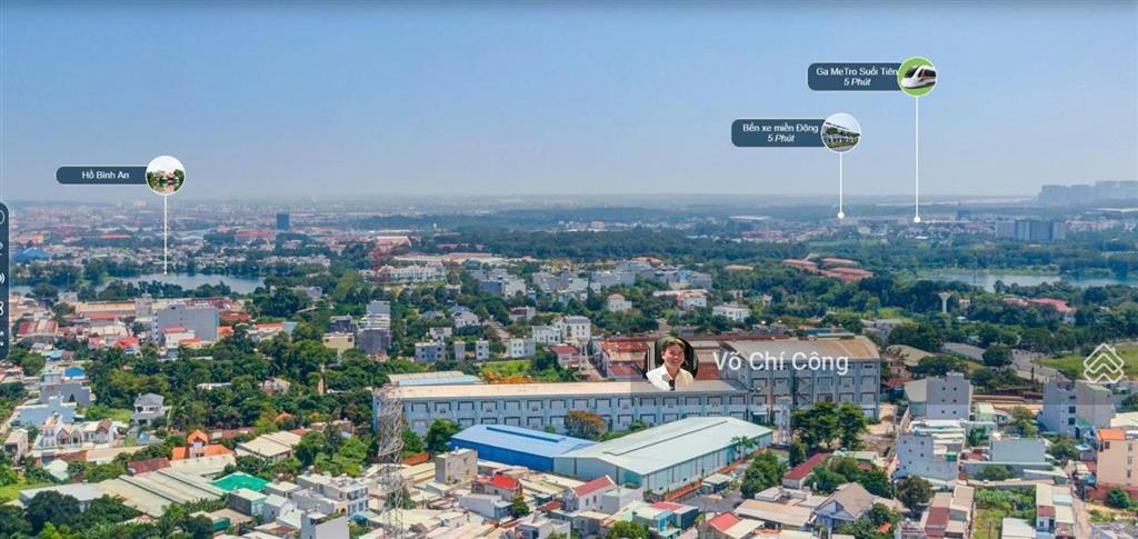 Lô đất mặt tiền đường thống nhất 32m