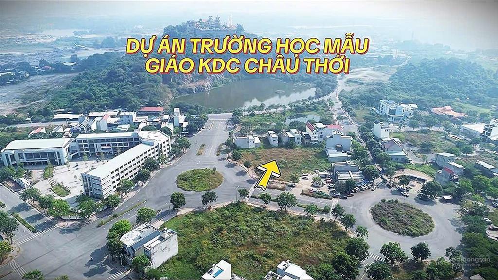 Bán gấp lô đất đường 30m trục chính tái định cư châu thới dĩ an