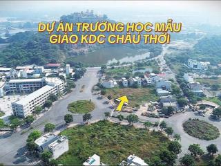 Bán gấp lô đất đường 30m trục chính tái định cư châu thới dĩ an