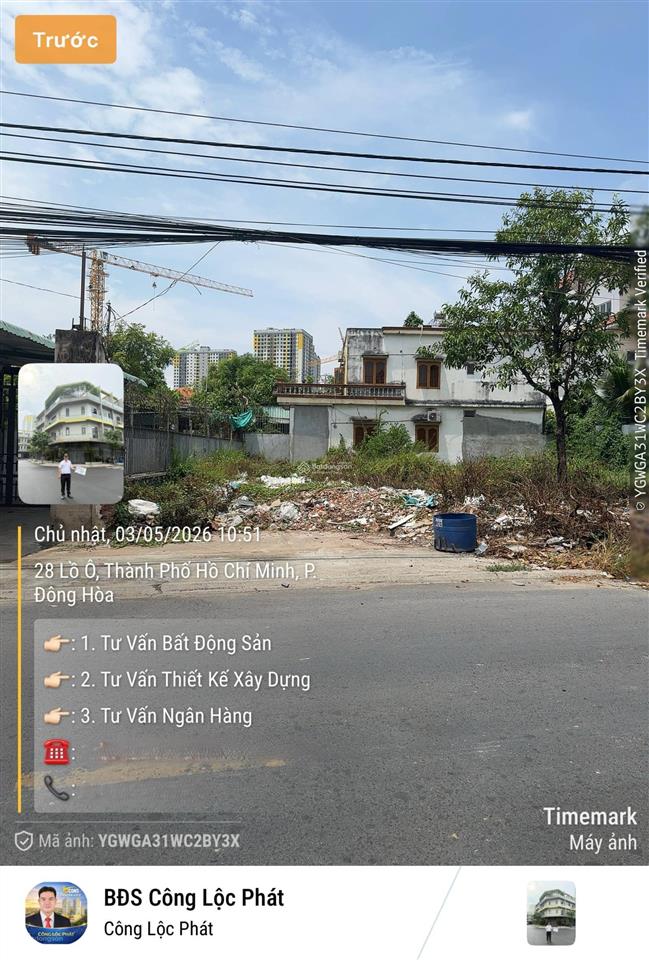 Tổng hợp giá bán mặt tiền đường lồ ồ
