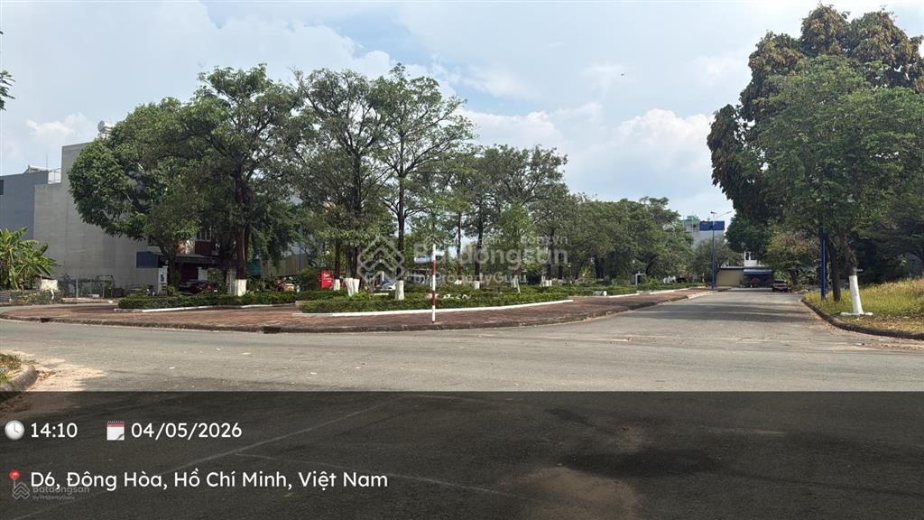 Bán lô góc hai mặt tiền 167.5m2 kdt bình nguyên đông hòa, tp. hcm