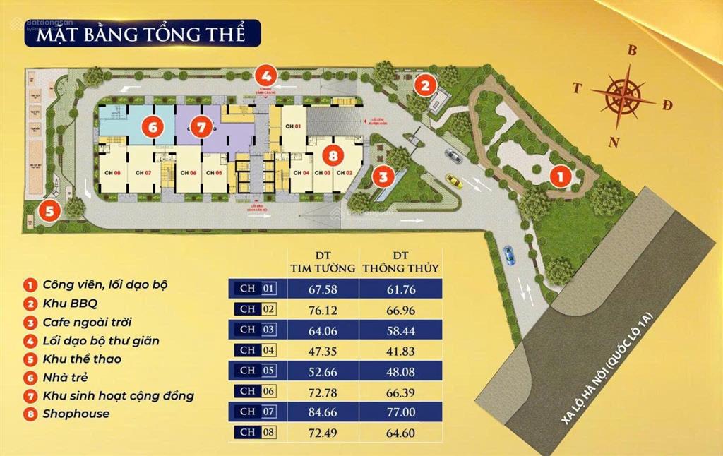 Chính chủ gởi bán căn hộ 54m2  2pn  2wc bcons avenue mặt tiền xa lộ hà nội