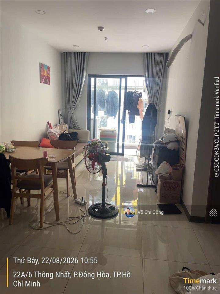 Cần bán căn hộ 2pn 2wc view hồ bơi & công viên nội khu bcons plaza