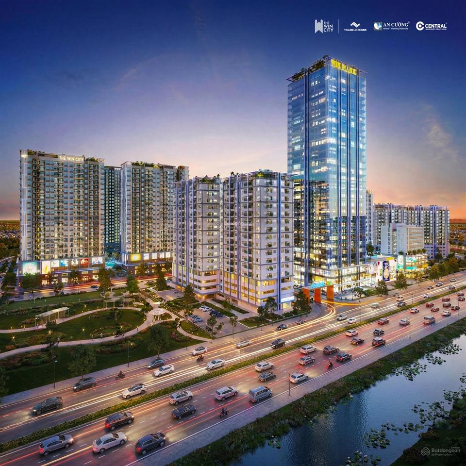 Giỏ hàng cđt the win city chỉ 30tr/m2  ân hạn gốc lãi 2 năm  tt 225tr ký hđmb  tặng nt an cường