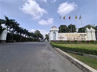 MÌNH BÁN ĐẤT ĐẸP, KHU ĐÔ THỊ FIVE STAR CITY, LONG AN, 3,1 TỶ  ALO NGAY