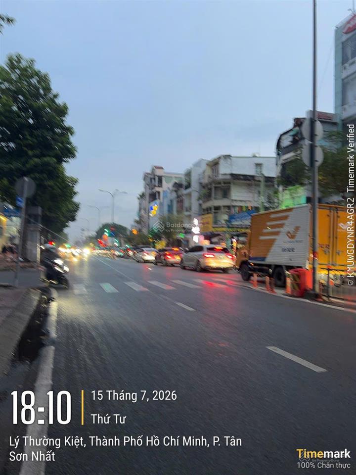 Bán nhà mặt tiền lý thường kiệt q. tân bình (dt 4x25) nhà 5 lầu