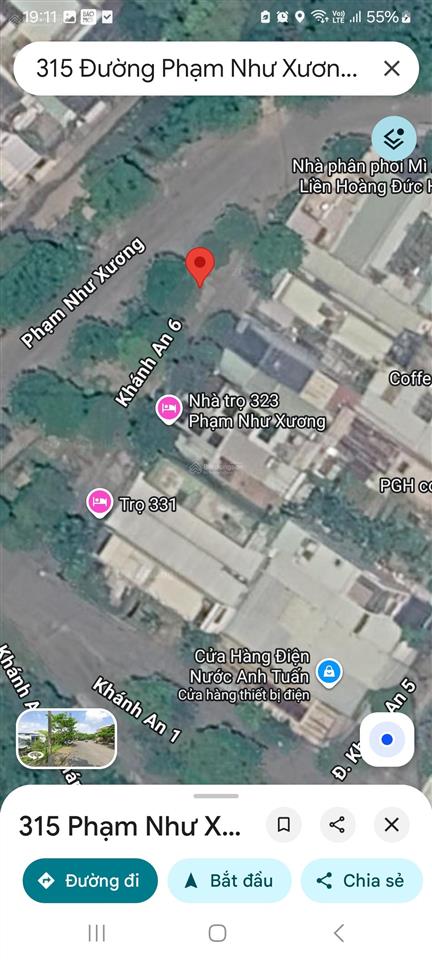Bán đất tại 315, đường phạm như xương, phường hòa khánh nam, 4,4 tỷ, 116,1m2 giá tốt