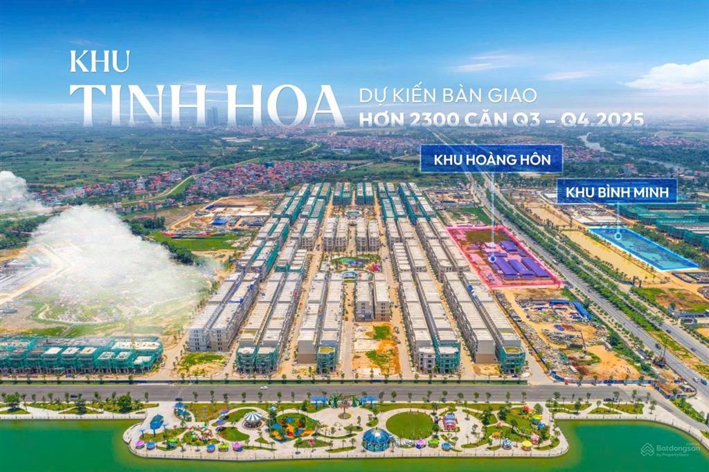 Cắt lỗ đơn lập mặt hồ vinhomes cổ loa giá 145 tỷ, dt 215m2