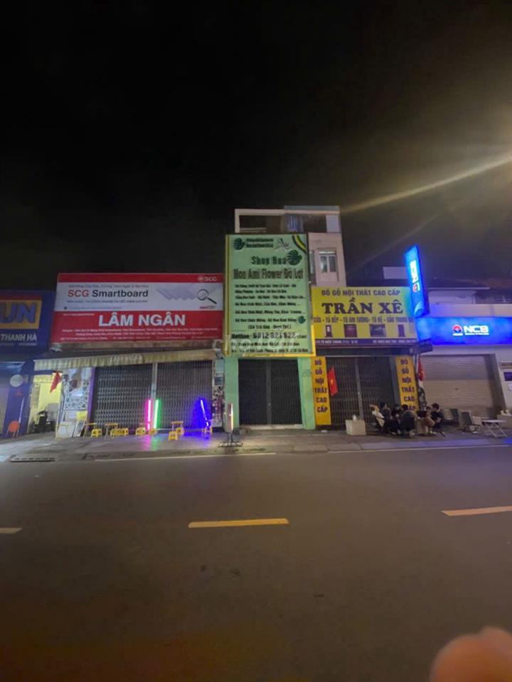 Cần cho thuê gấp 175 Tô Hiến Thành . DT: 8 x 16m, 4 tầng. lề 4m trống
