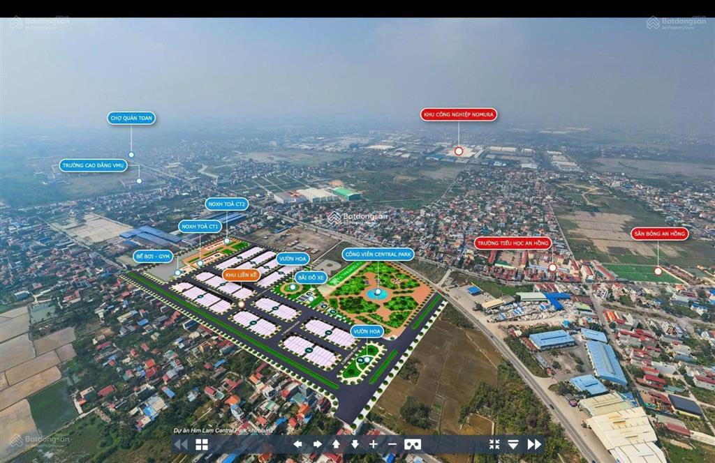 Chính chủ cần bán gấp lô lk hl107 dự án him lam central park giá 4,x tỷ   0964 301 ***