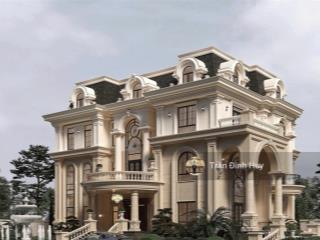 Dinh thự 308,9 tỷ  ô góc 600m2 tại kđt 5,2ha lão thành cách mạng