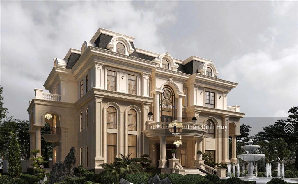 Dinh thự 308,9 tỷ  ô góc 600m2 tại kđt 5,2ha lão thành cách mạng