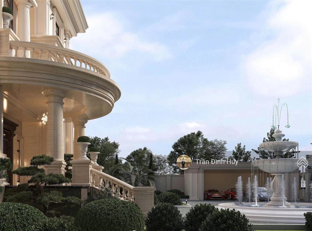 Dinh thự 308,9 tỷ, lô góc 600m2 kđt mới cầu giấy  view công viên