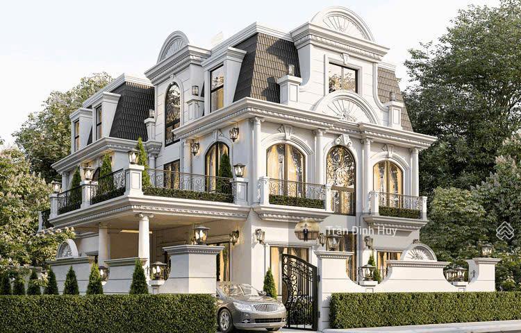 [ dinh thự phiên bản giới hạn ]  lô góc 600m2, mặt công viên. tân cổ điển.