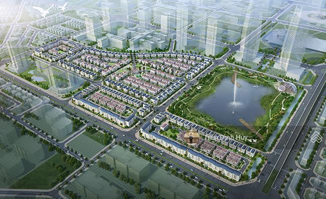 (biệt thự h7, lô góc) cạnh hồ, 220m2 giá 750tr/m2