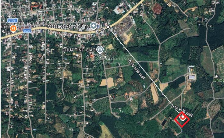 Bán đất 2 mặt tiền xã định quán 7.211m cách quốc lộ 20 chỉ 2km liền kề khu dân cư