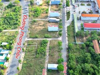 Bán lô đất 2 mặt tiền trước sau gần trường học trong khu tđc đất lành vĩnh thái  0908 208 ***