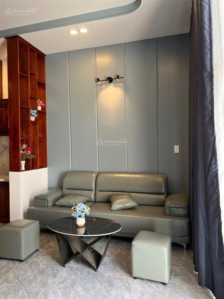 Bán nhà 3 tầng mới xây đường ô tô full nội thất hẻm lương định của gần quán bò 5 quý  0908 208 ***