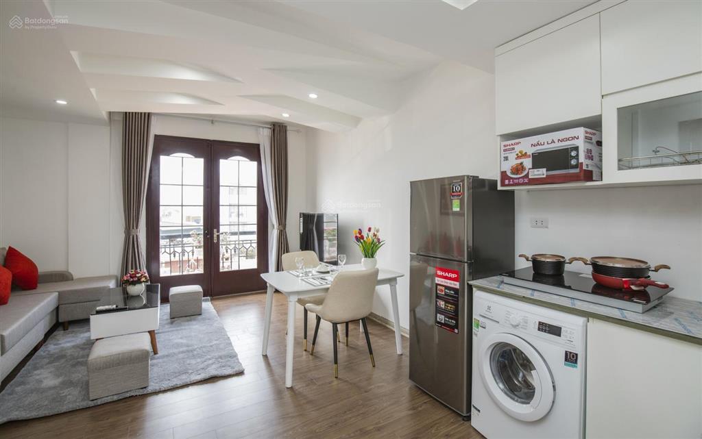 Tòa nhà sumitomo cho thuê căn hộ dịch vụ 1 ngủ 67m2 tại đào tấn gần lotte