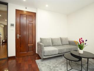 Tòa nhà cho thuê căn hộ dịch vụ 2 ngủ 75m2 tại đào tấn gần lotte. 0909 632 ***