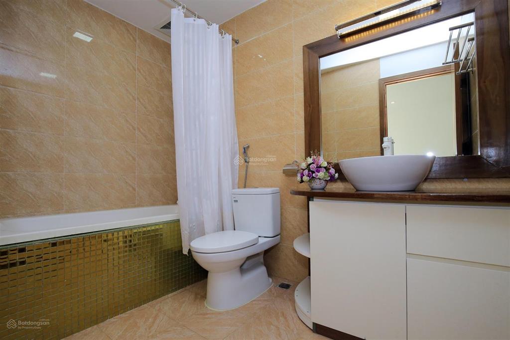 Căn hộ dịch vụ 1 ngủ 100m2 sân vườn, bể cá tại linh lang