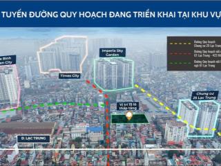 Bán biệt thự tại lạc trung hai bà trưng, 340 triệu/m2, 270m2, mặt tiền 8m