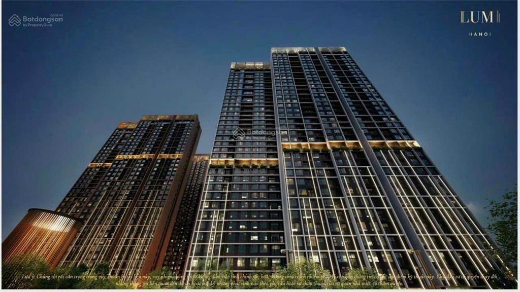 Bán căn hộ chung cư tại lumi hanoi, 93triệu / m2, 101 m2, chính chủ uy tín