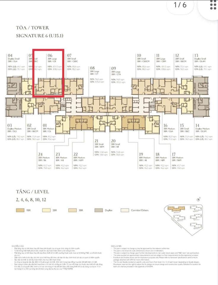 Bán căn hộ chung cư tại lumi hanoi, 93triệu / m2, 101 m2, chính chủ uy tín