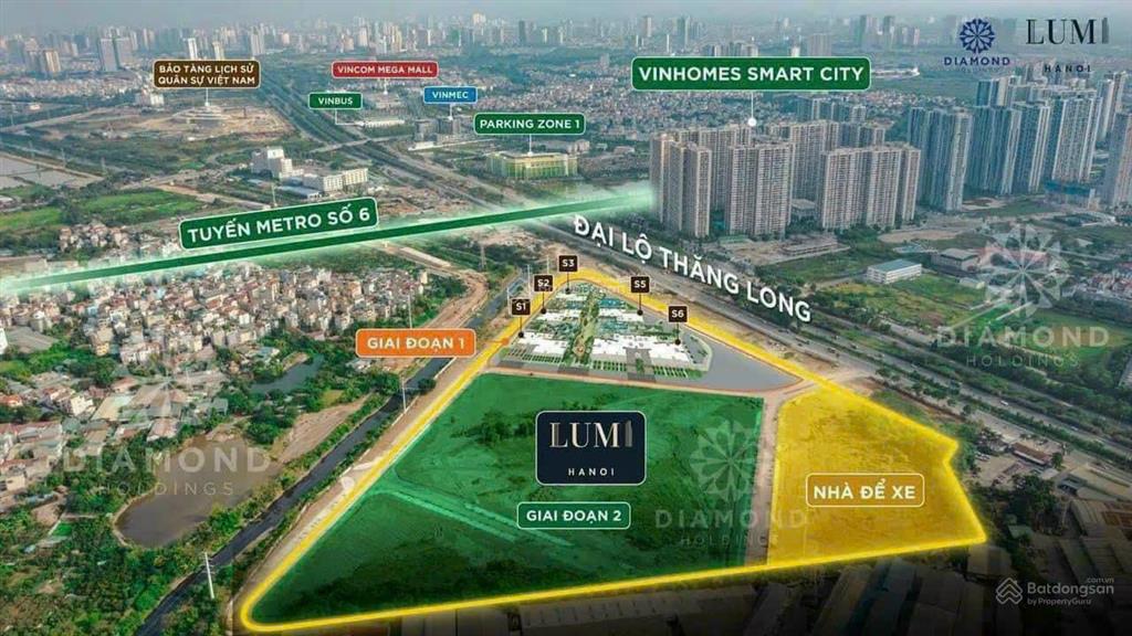 Bán căn hộ chung cư tại lumi hanoi, 93triệu / m2, 101 m2, chính chủ uy tín