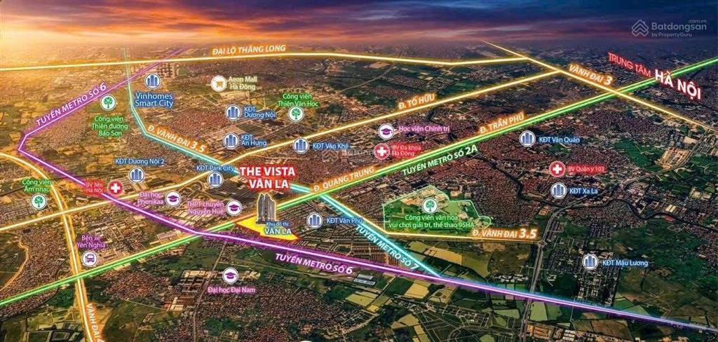 Bán gấp nhà phố tại the vista văn la, quang trung, p phú la, q. hà đông, 16 tỷ, 67 m2