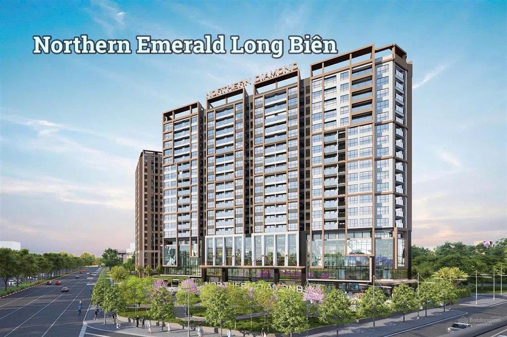 Bán nhanh căn hộ 2pn 2wc, 80m2 tại northern emerald, long biên, giá 7 tỷ, view đẹp, nhiều tiện ích