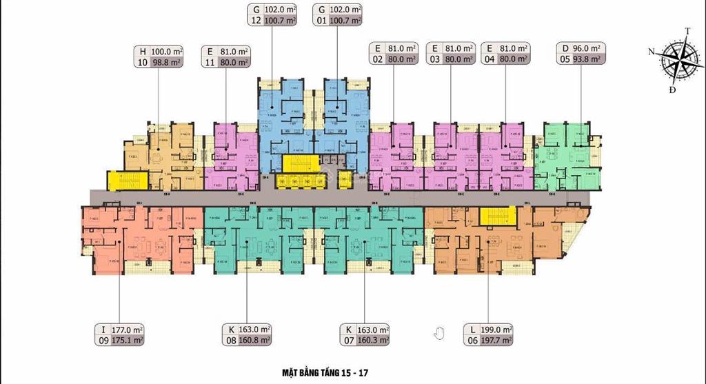 Bán nhanh căn hộ 2pn 2wc, 80m2 tại northern emerald, long biên, giá 7 tỷ, view đẹp, nhiều tiện ích