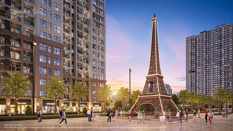 Bán siêu phẩm 3pn cực thoáng, dt siêu to 95,1m2 thông thủy giá chỉ 6,1 tỷ thu về phân khu the paris