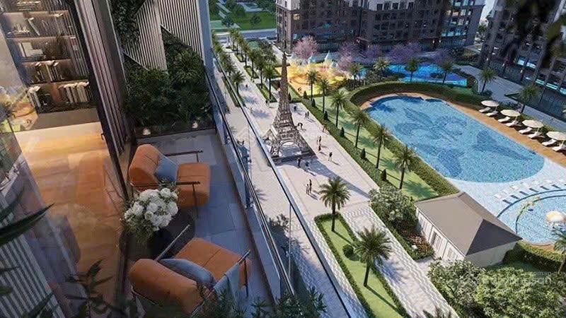 Bán siêu phẩm 3pn cực thoáng, dt siêu to 95,1m2 thông thủy giá chỉ 6,1 tỷ thu về phân khu the paris