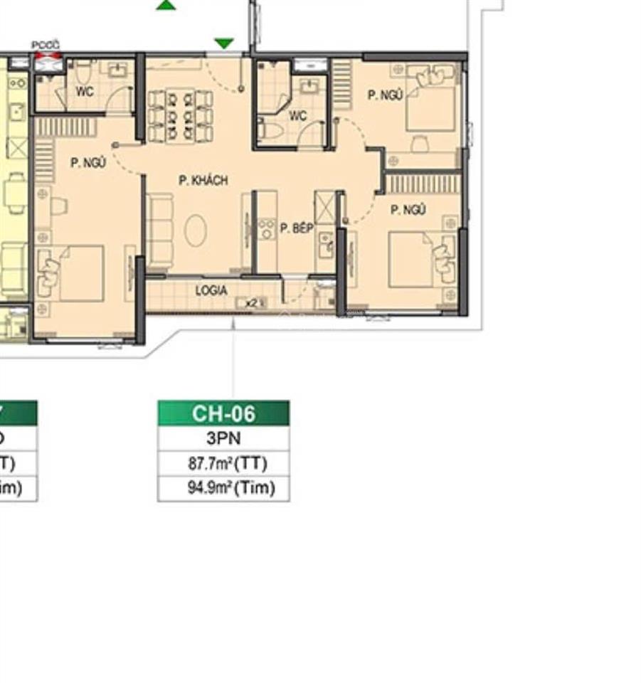 Siêu phẩm căn góc 3pn view sông san hô cực thoáng ~90m2 giá chỉ 6,2 tỷtầng đẹpnhận nhà mới tinh