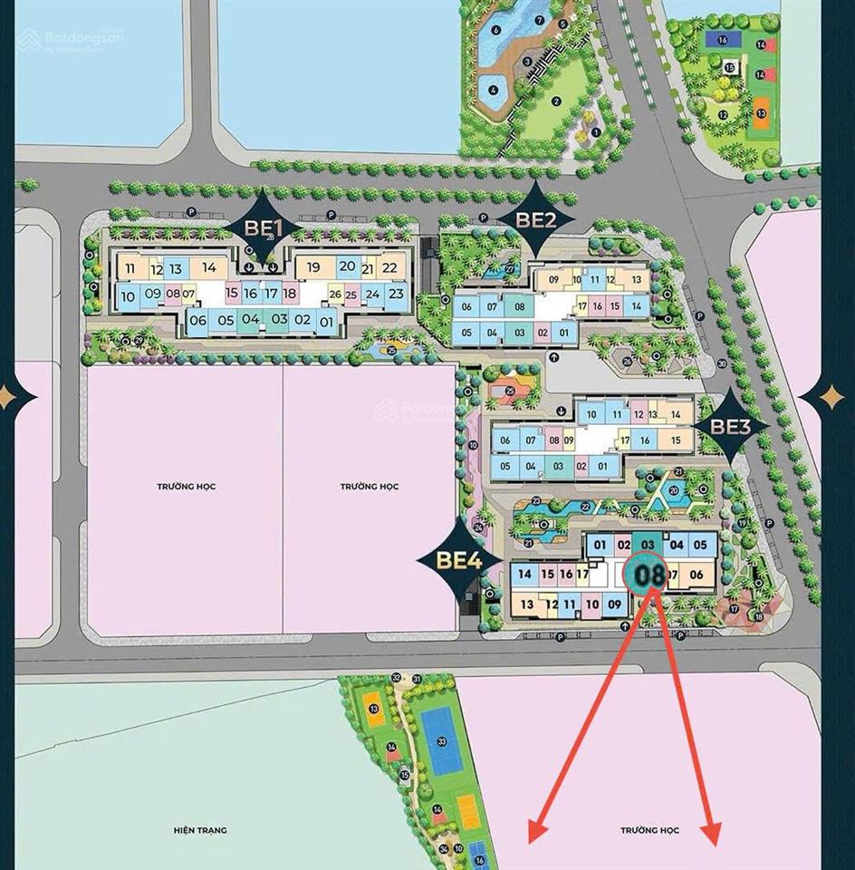 Giá cực rẻ cho căn 2pn+1 tầng thấp view công viên chỉ 4,5 tỷ,dt 76,5m2 thông thủy siêu rộng beverly