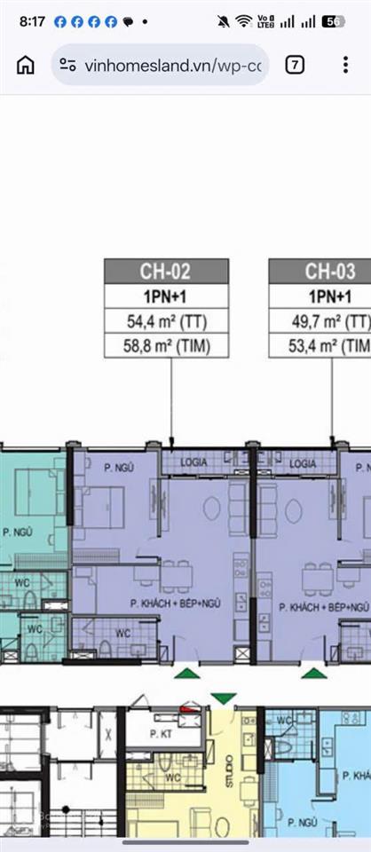 Siêu rẻ!!!căn 1pn+1 tầng trung giá chỉ 3,4tỷ 55m2 thông thủy hướng đb view cực thoáng tại the paris