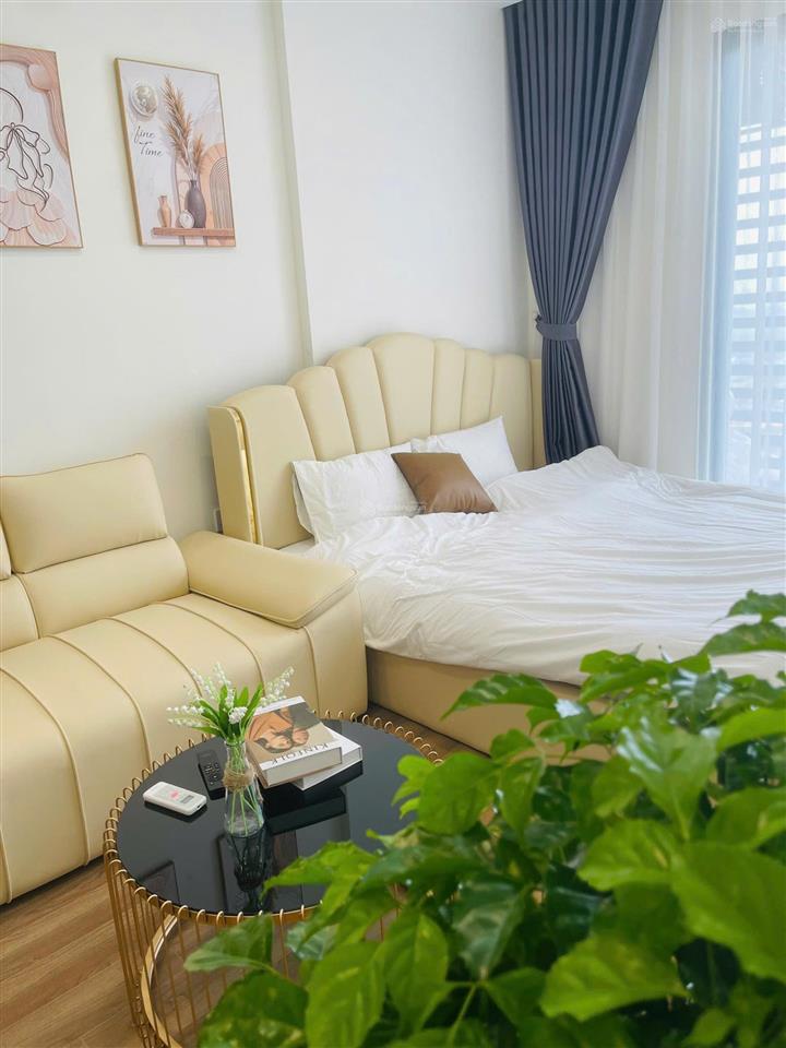 Giá cực tốt đầu tư căn studio tầng cao view thoáng full đồ đẹp tại the zurich  vinhomes ocean park
