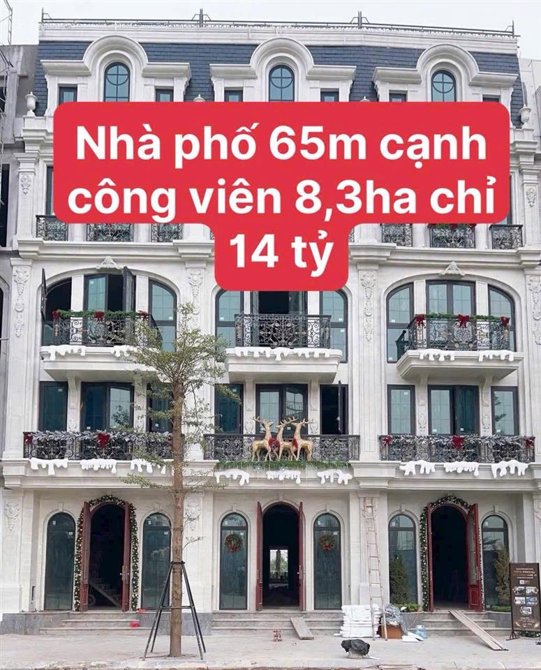 Quỹ ngoại giao căn 65m noble palace tây thăng long, cạnh công viên 8,3 ha, 14 tỷ