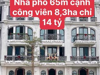 Quỹ ngoại giao căn 65m noble palace tây thăng long, cạnh công viên 8,3 ha, 14 tỷ