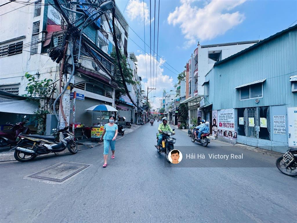 Bán nhà đường ni sư huỳnh liên, khu phân lô rất đẹp, hẻm nhựa 8m có lề đường  dt 5 x 14m x 5 tầng
