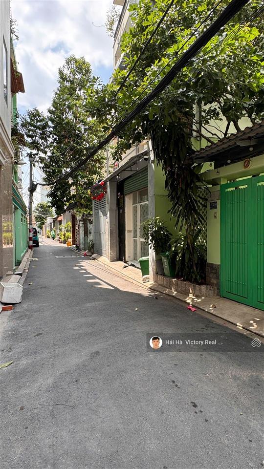 Bán nhà hẻm 80 ba vân thông ra đường trường chinh  khu bàu cát  dt 4.5 x 14.5m, nhà mới 3 tầng st