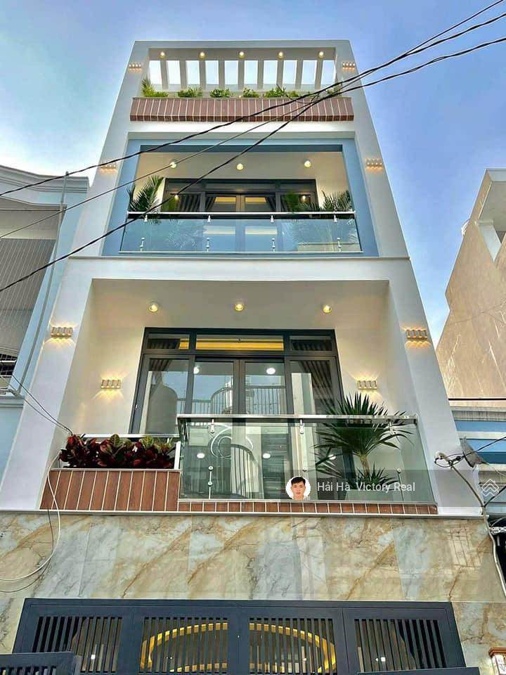 Bán nhà hẻm 80 ba vân thông ra đường trường chinh  khu bàu cát  dt 4.5 x 14.5m, nhà mới 3 tầng st